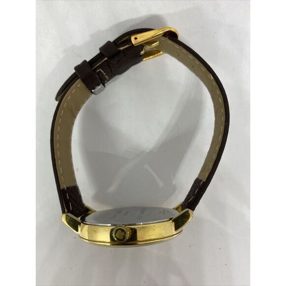 Kate Spade 0403 Women's Brown Leather Analog Gold Dial Quartz Wrist Watch XX600 - Picture 8 of 12